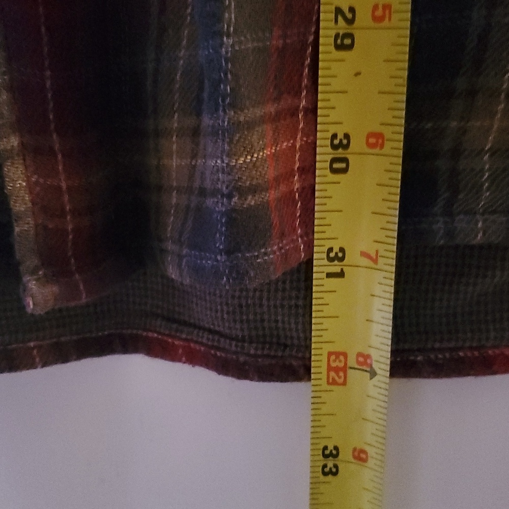 Carbon2Cobalt Mens Plaid Flannel Size Extra Large Lined Cotton Lumberjack Preppy - Picture 9 of 10
